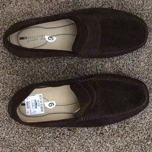 Men’s suede loafers size 9